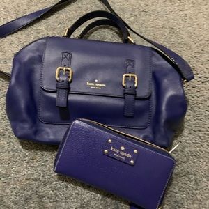 Matching Kate Spade wallet and Purse